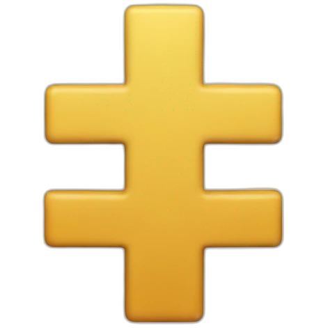 plus sign emoji