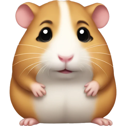 Sad just a girl hamster  emoji
