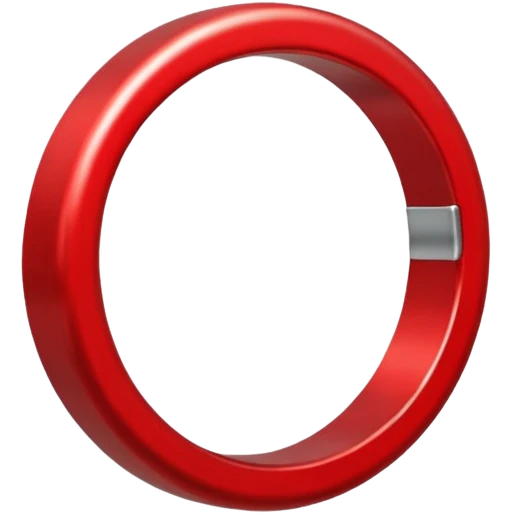 ring red emoji