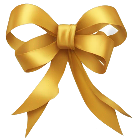 bow with a ribbon emoji