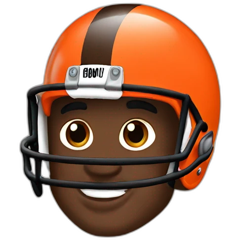 cleveland browns nfl emoji