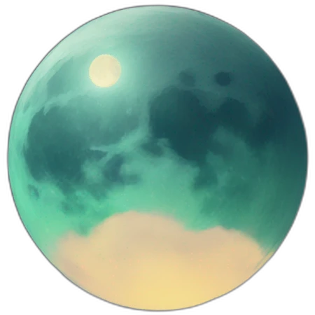 tarot card moon emoji