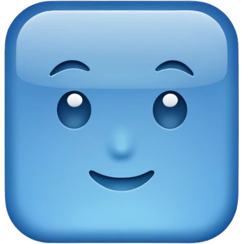 blue square emoji