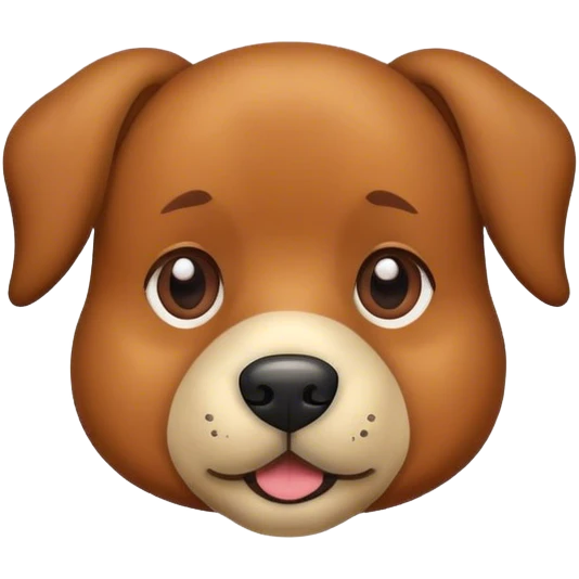 Dog teddy emoji