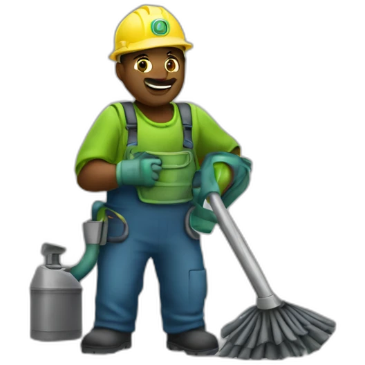 Sewer cleaner emoji