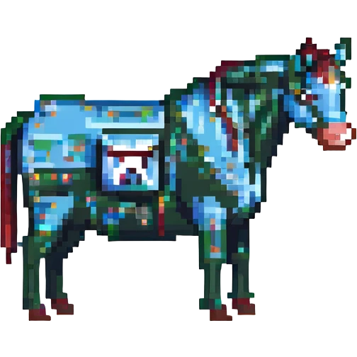 Horse and Cow, add the forbidden icon such as forbidden 18 emoji