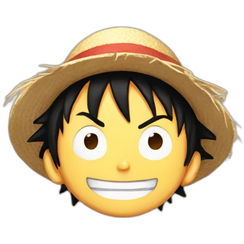Luffy emoji