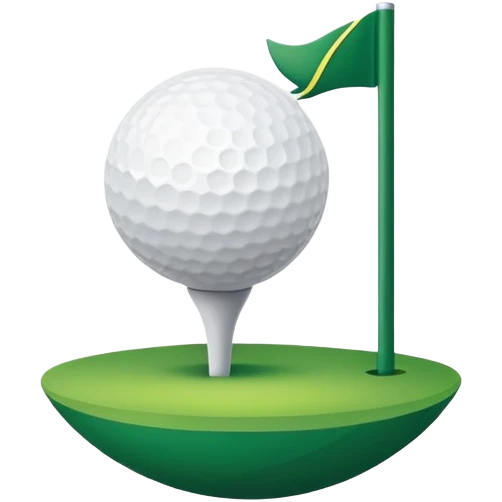 Masters golf tournament logo emoji