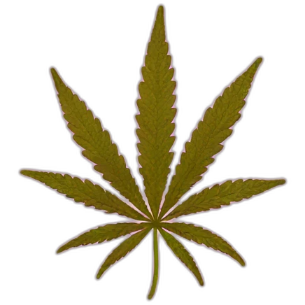 Cannabis pink emoji