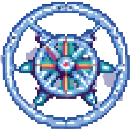 a gear, plane emoji