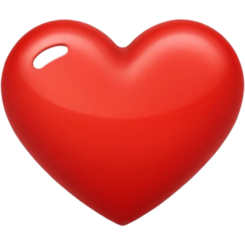 red heart emoji