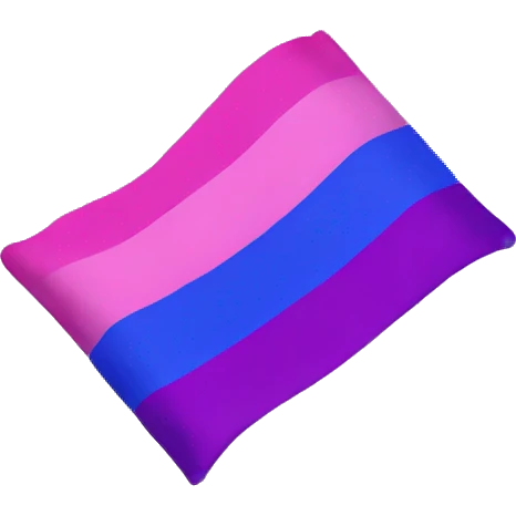 Bisexual flag emoji