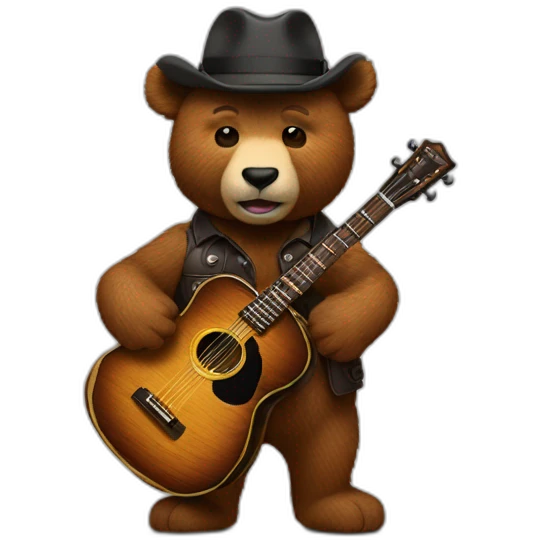 Un ours brun qui boit du jack daniels emoji