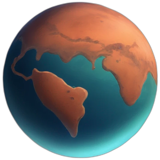 the planet mars emoji
