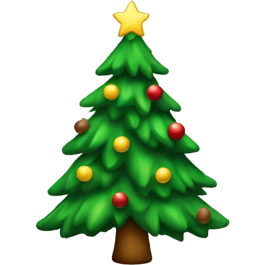 christmas tree emoji