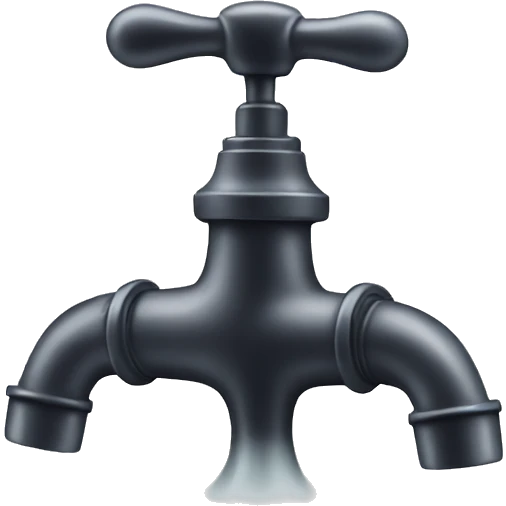 Water faucet tap emoji