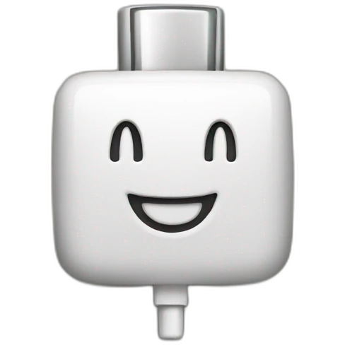 Smiling plug emoji