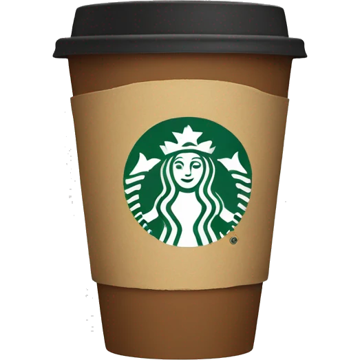 Starbucks cup  emoji