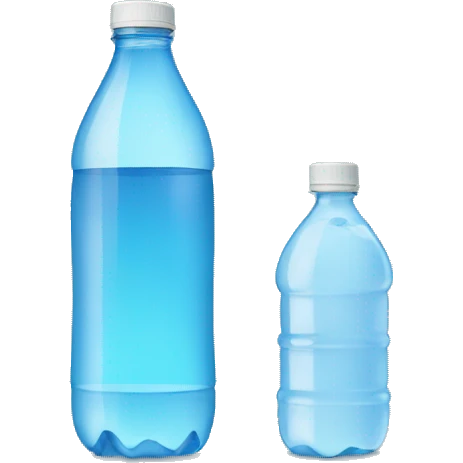 Bottle of water emoji