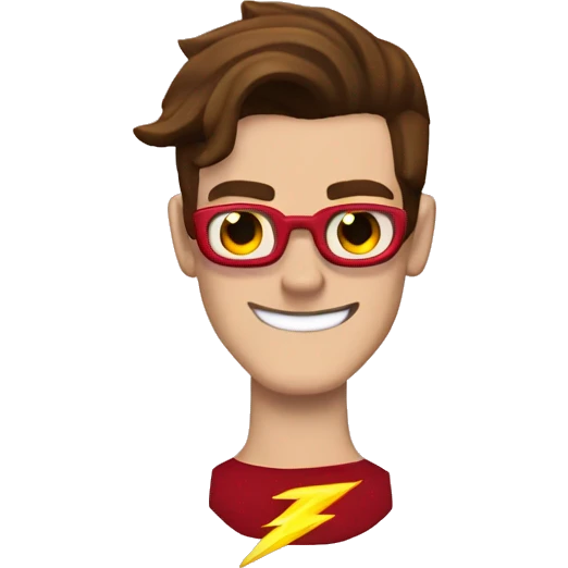 grant gustin the flash emoji