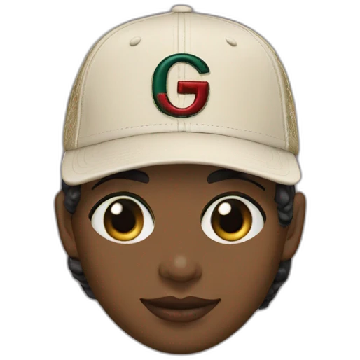 Casquette Gucci emoji