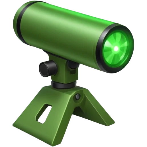 military laser emoji