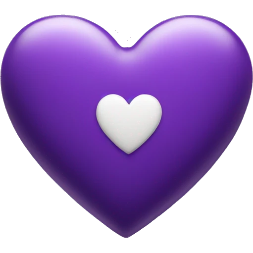 Purple Heart emoji