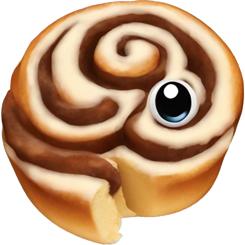 Cinnamon roll emoji
