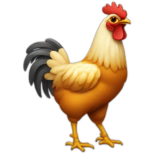 Pollo al secador emoji