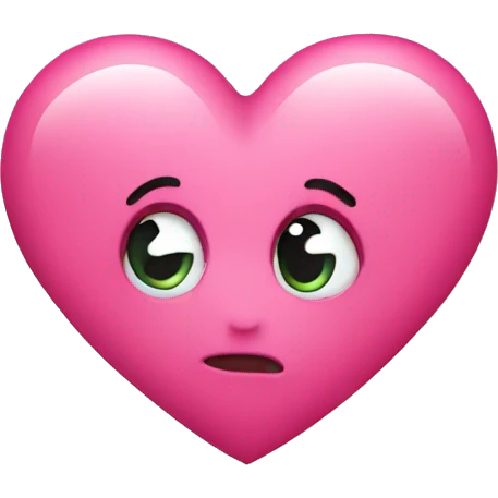 Pink heart emoji