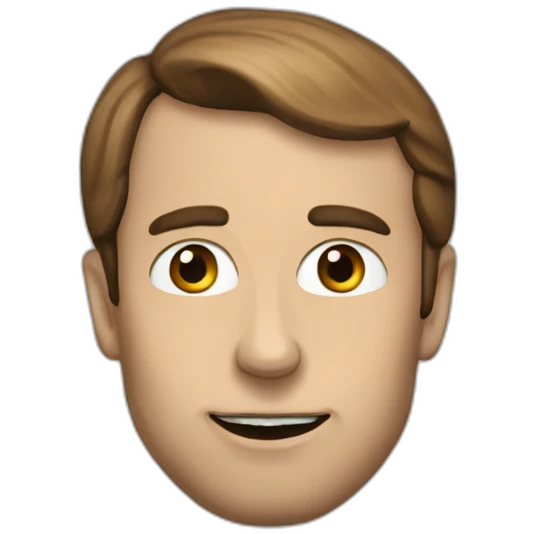 Macron nut emoji