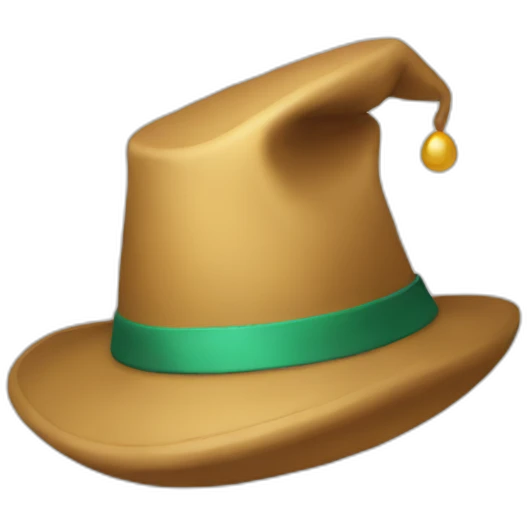 New Year's hat emoji