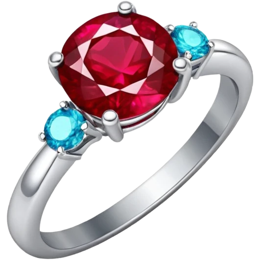 glitter rubi married ring emoji