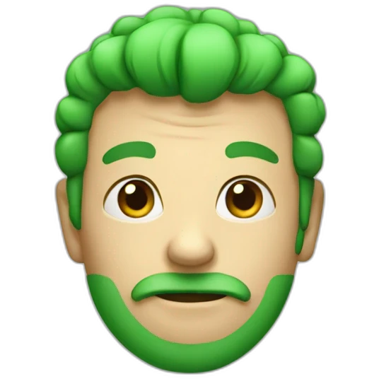 sqeaky-green emoji