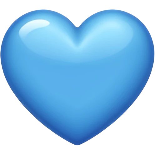 Blue heart emoji
