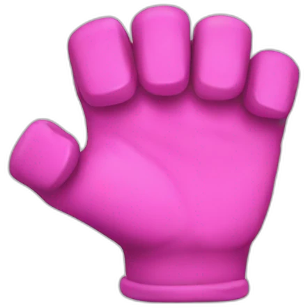Pink Brassknuckles emoji