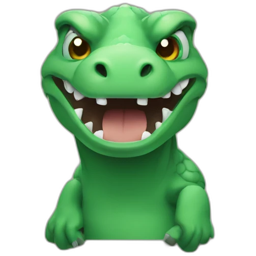 Komodo thumbs down emoji