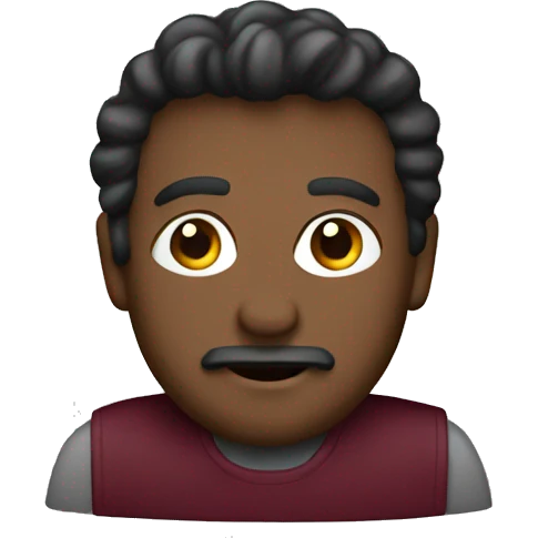 burgundy TV emoji