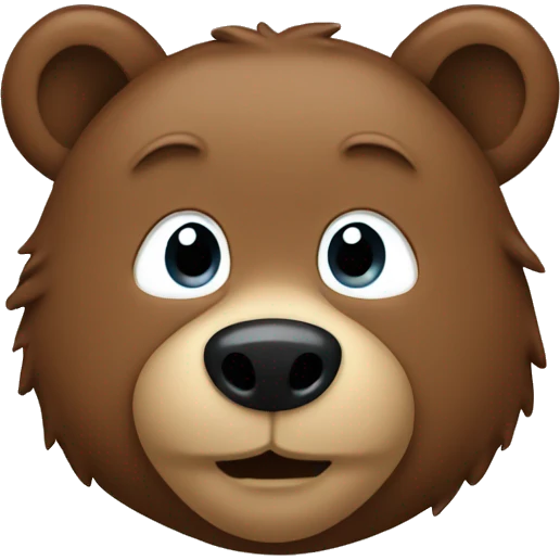 little bear emoji