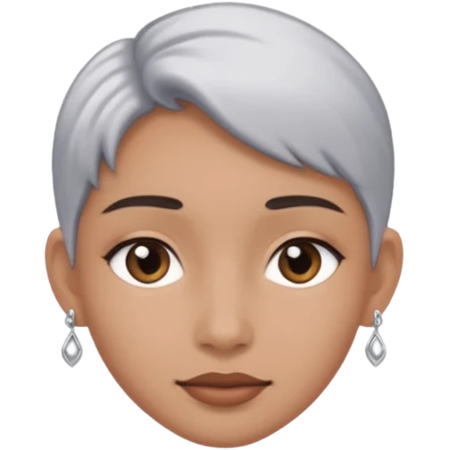 hipster earring emoji
