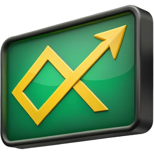 Exit Sign – green arrow emoji