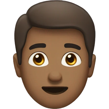черный французский бульдог с коричневыми полосками emoji