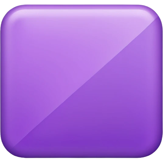 purple Rectangle shape emoji