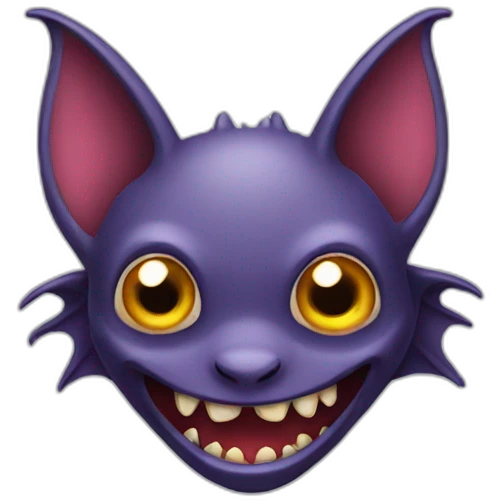 Monster bat emoji