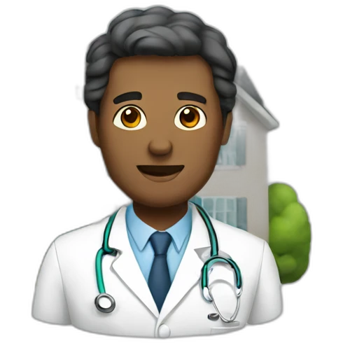 House Medical Doctor emoji