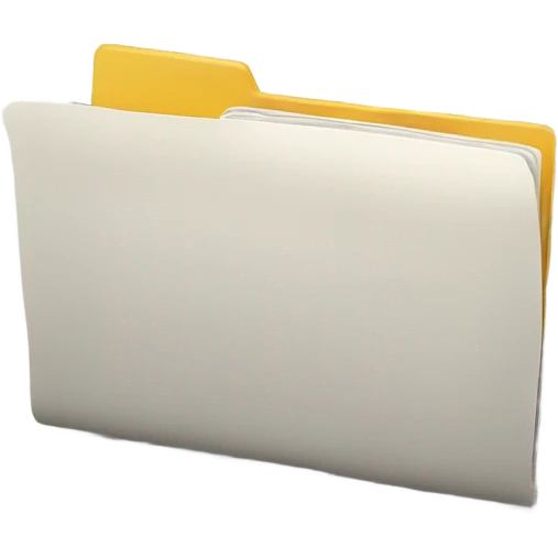 filled documents in a folder emoji