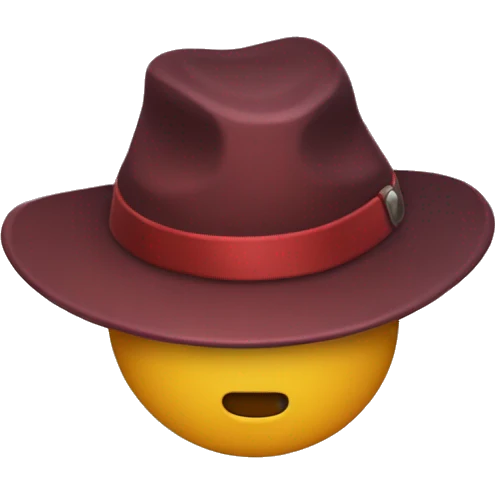 raymound reddigon hat emoji