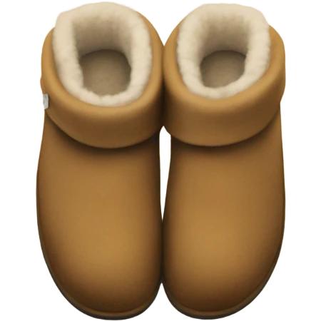 UGG slippers  emoji