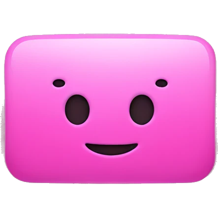 Pink Netflix streaming logo emoji