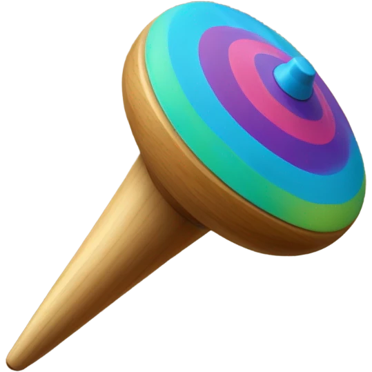 spinning top emoji